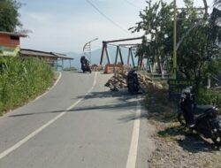 PUPR Kerjakan Ruas Jalan Amblas Sisi Jembatan Mbarung Kedataran