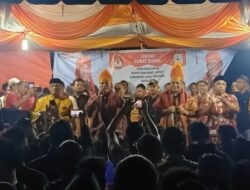 Pendukung Paslon Nomor Urut 2 RASA Membludak Saat Hadiri Kampanye Dialogis Kecamatan Lawe Sigala-Gala